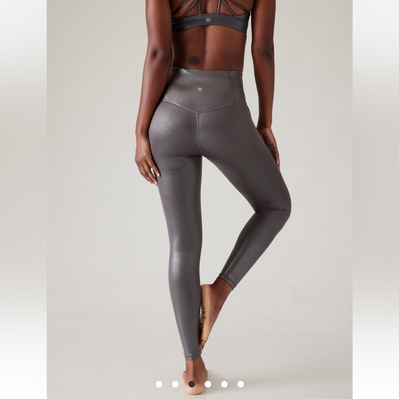 Athleta Elation Shine Tight Size XXS NWT - Picture 3 of 6